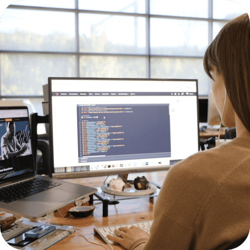 An IMPACT web strategist planning a website migration with a client