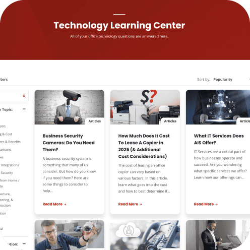Learning center development