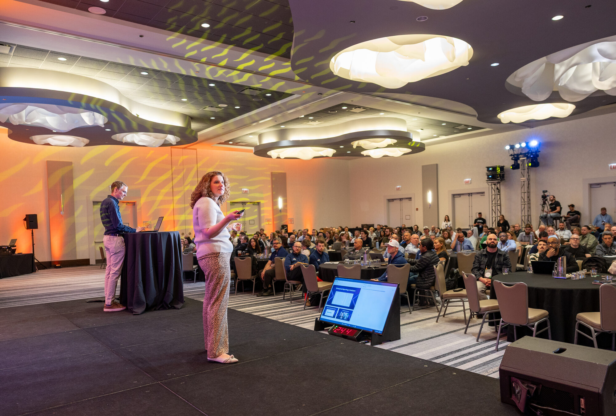 The full ballroom during a main-stage session at Endless Customers Live 2026