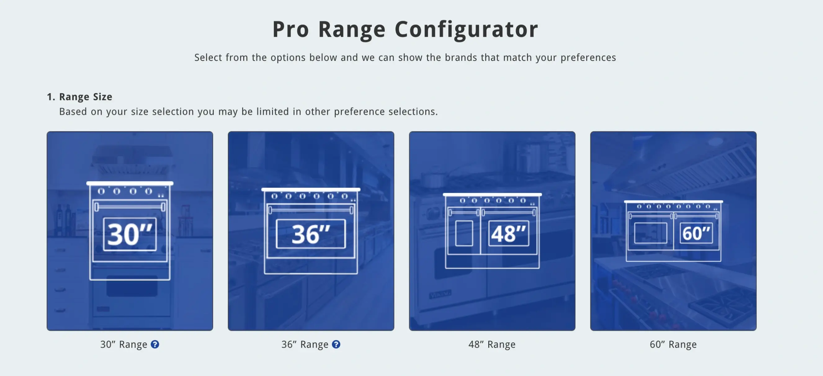 A self-configurator built for Yale Appliance