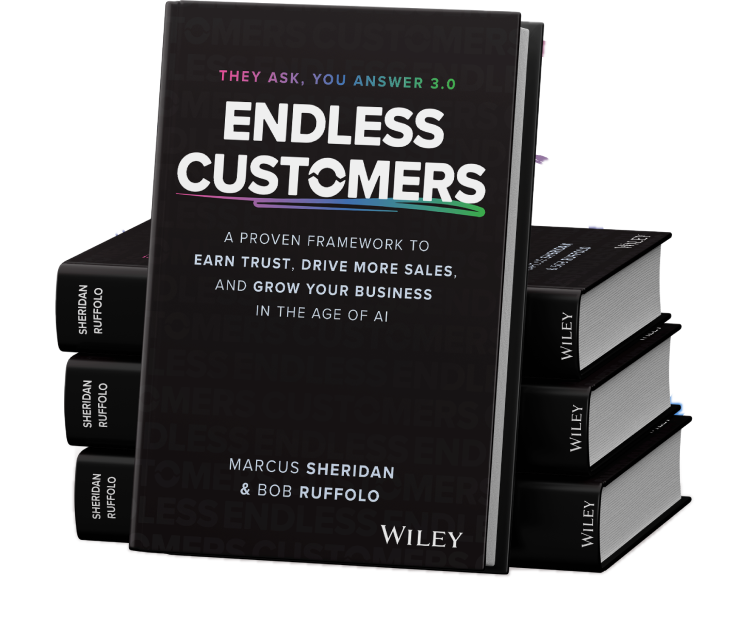 The Endless Customers book by Marcus Sheridan