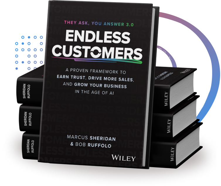 The Endless Customers book by Marcus Sheridan